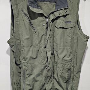 Green Men's Vest
